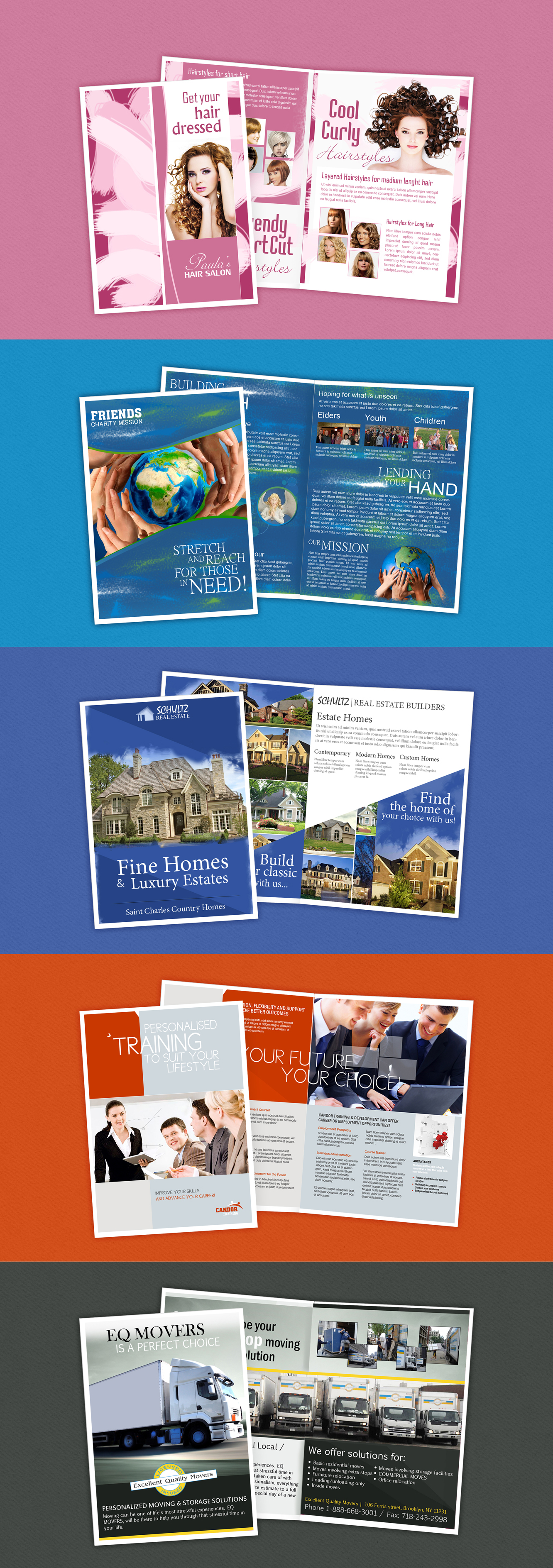 A4 Four-sided | Brochure Design