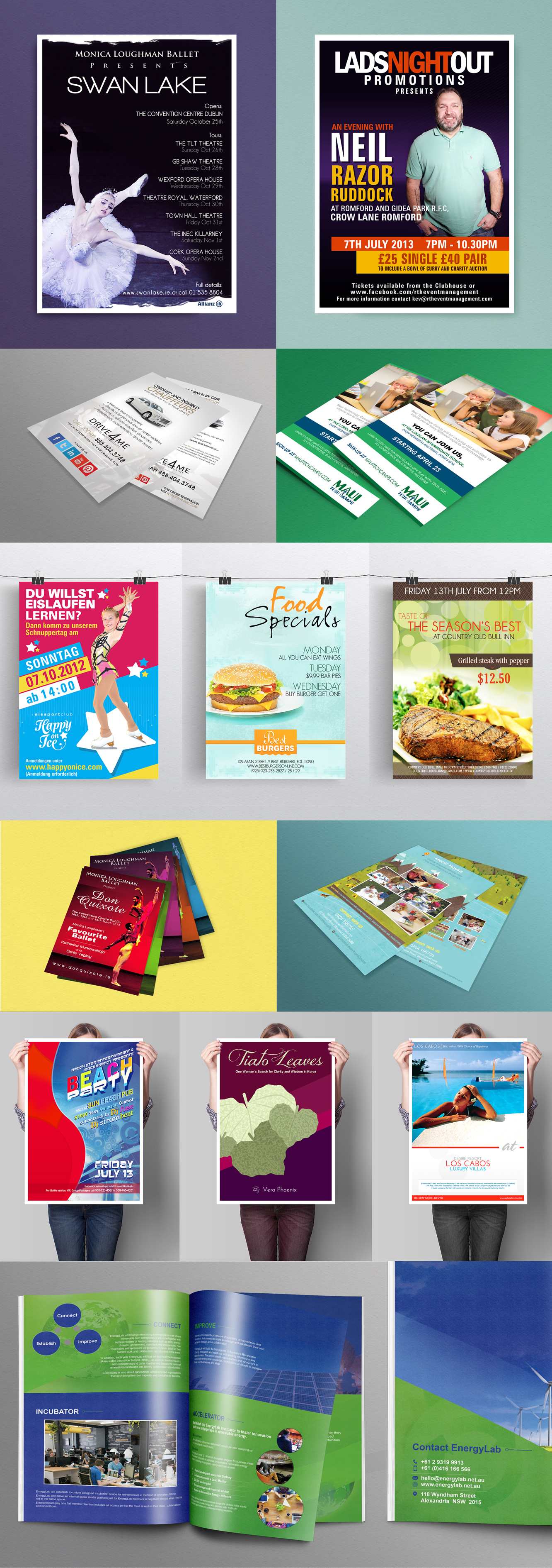 A4 Single/Double-sided Brochure | Flyer Design