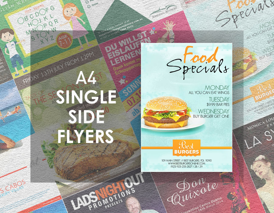 A4 Single/Double-sided Brochure | Flyer Design