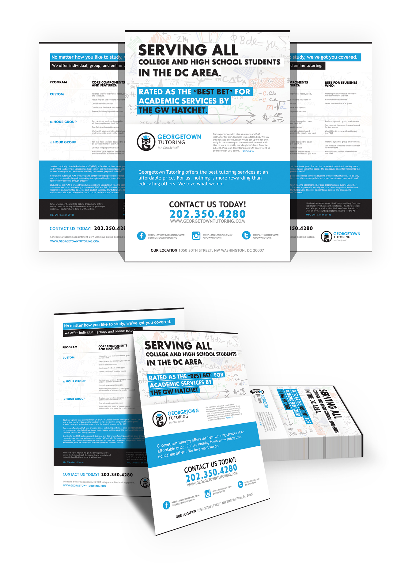Georgetown Tutoring | Flyer Design