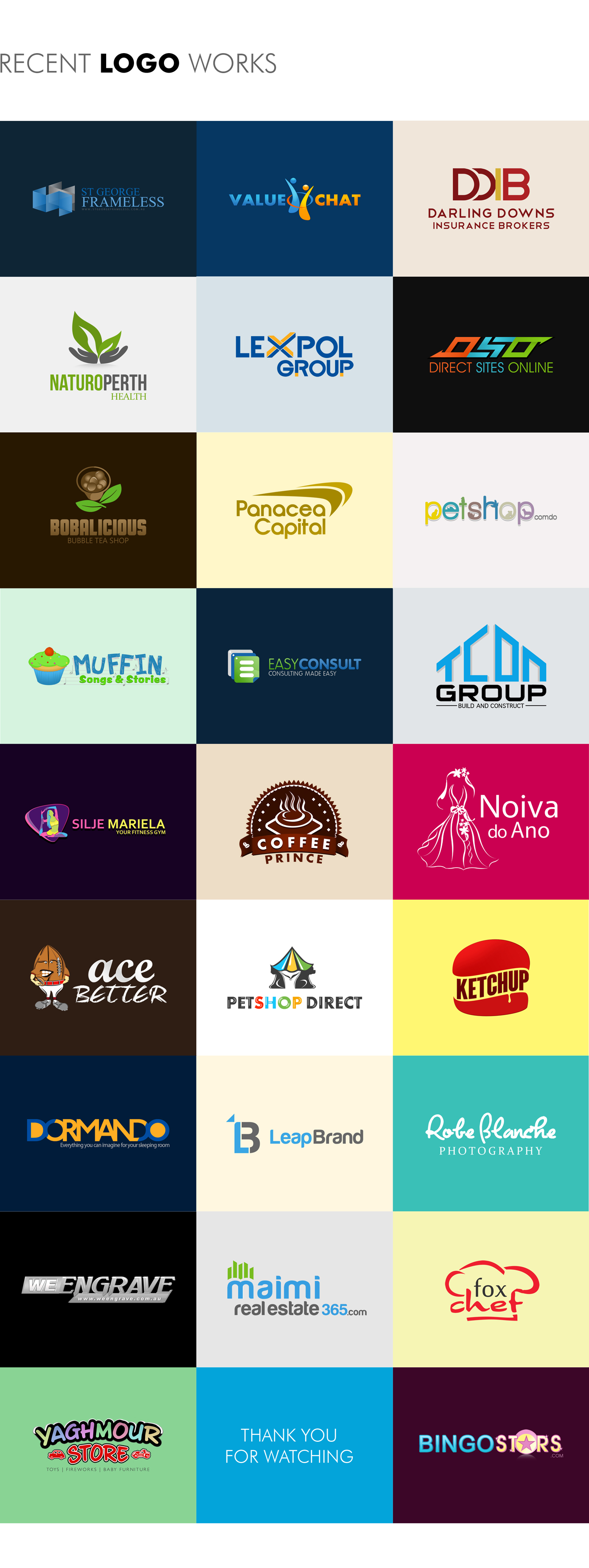 Recent Logos | Logo Design
