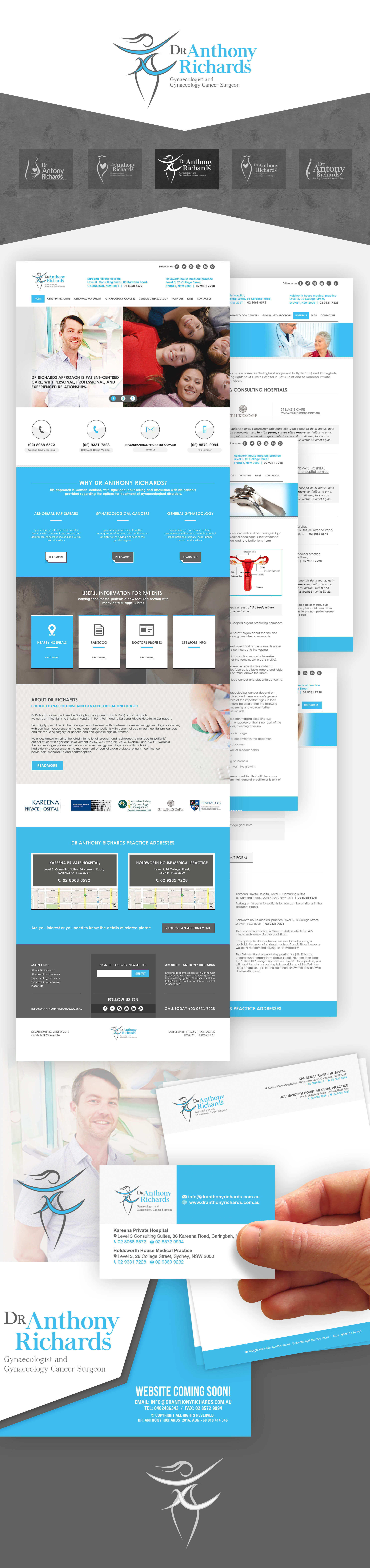 Dr Anthony Richards | Website | Logo | Branding