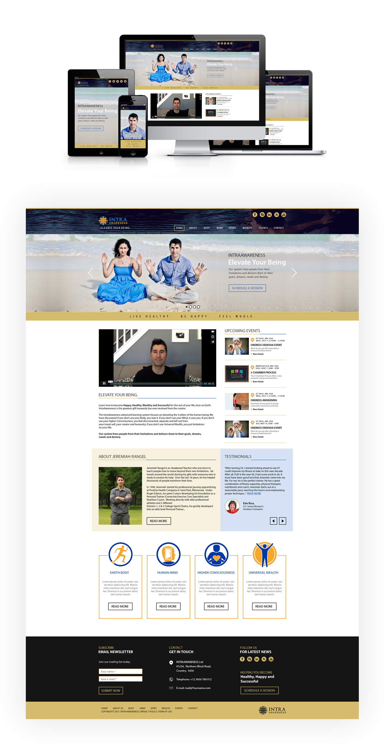 Intra Awareness | Website Design