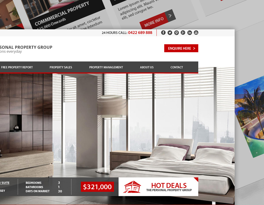 Personal Property Group | Website Design