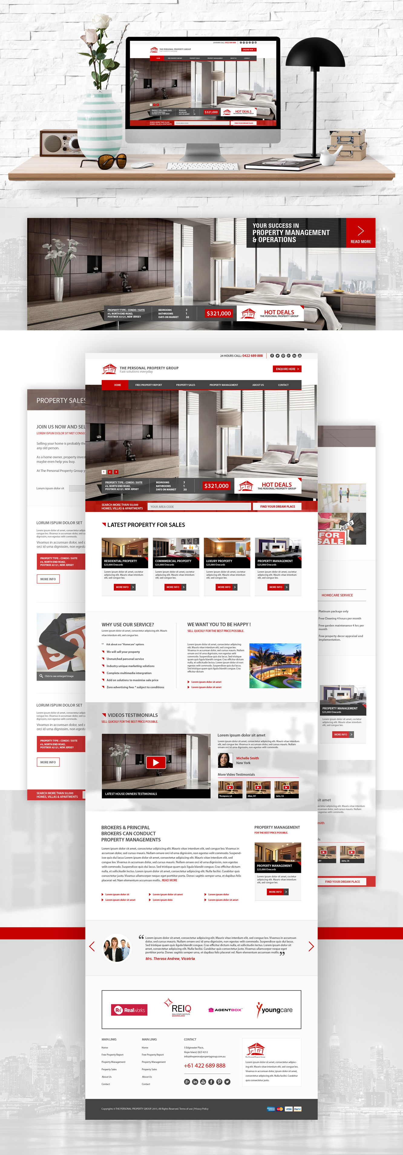 Personal Property Group | Website Design